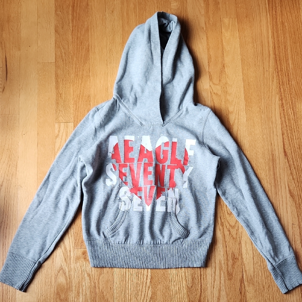 American Eagle Outfitters Gray Hoodie